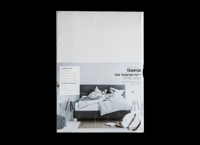 TEMPUR® Cotton Fitted Sheet (20-25cm)