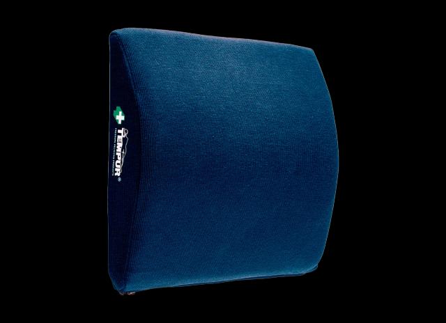 Tempur Transit Lumbar Support Cushion Dark Blue Colour