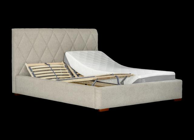 Vencasa Action Flex Adjustable Bed Base Stone Colour