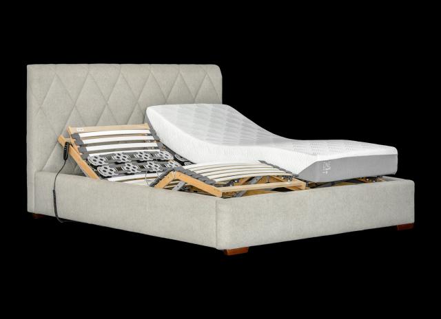 Vencasa Posture Flex Adjustable Bed Base Stone Colour