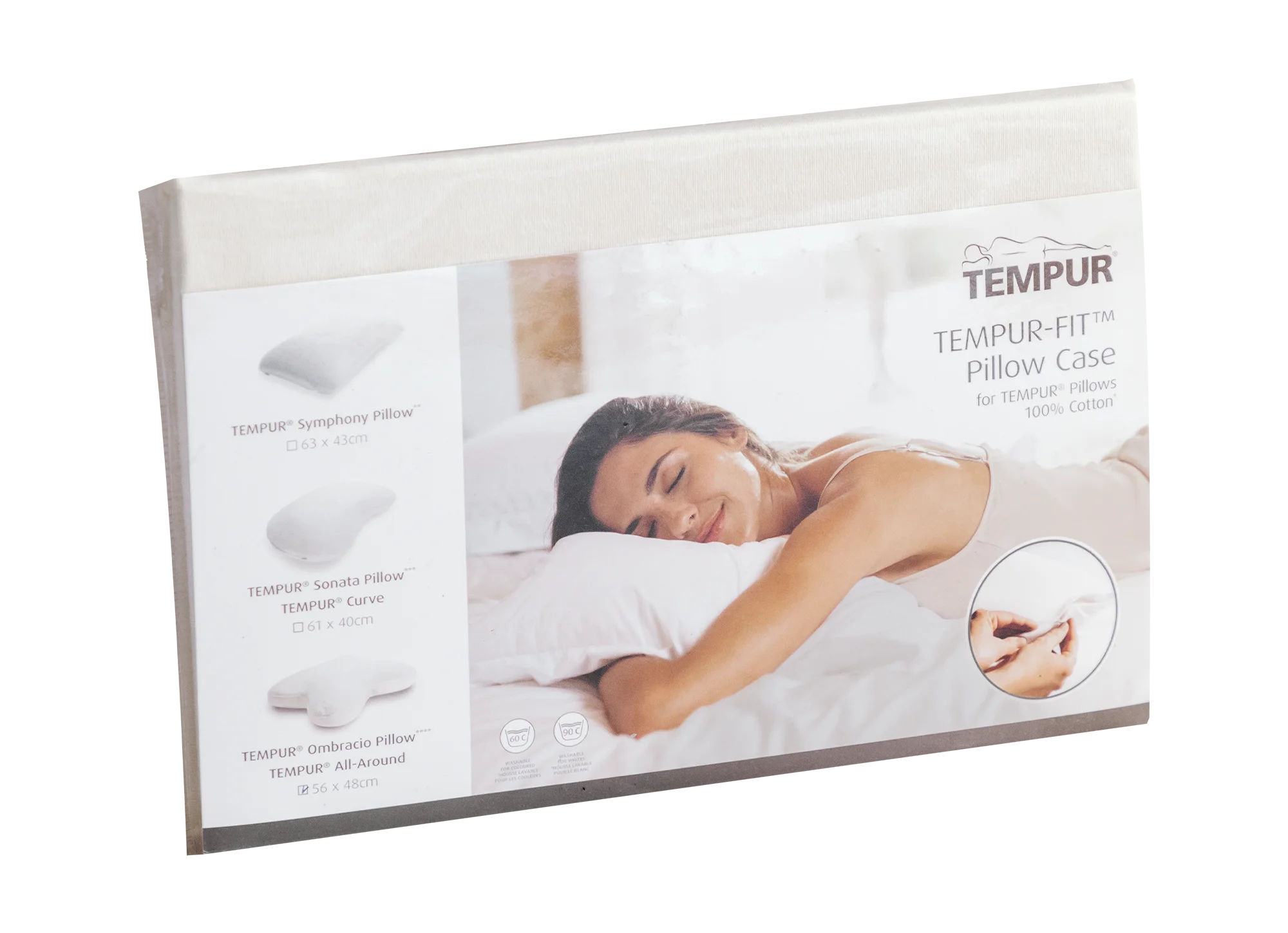 TEMPUR® Travel Cotton Pillowcase – Vencasa